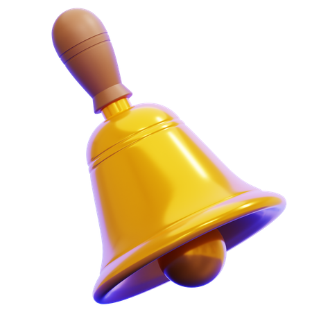 School Bell  3D Icon
