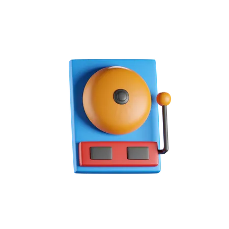 School Bell  3D Icon