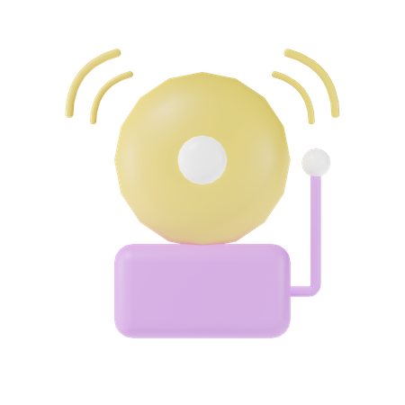 School Bell  3D Icon