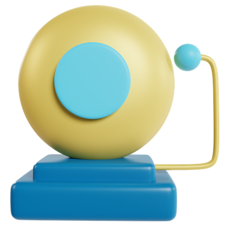 School Bell  3D Icon