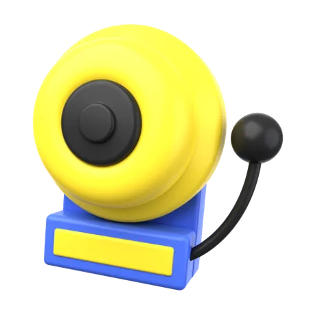 School Bell  3D Icon