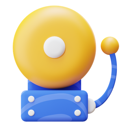 School Bell  3D Icon