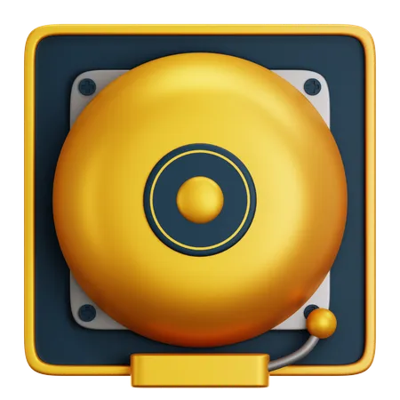 School Bell  3D Icon