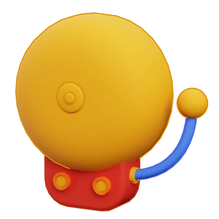 School Bell  3D Icon