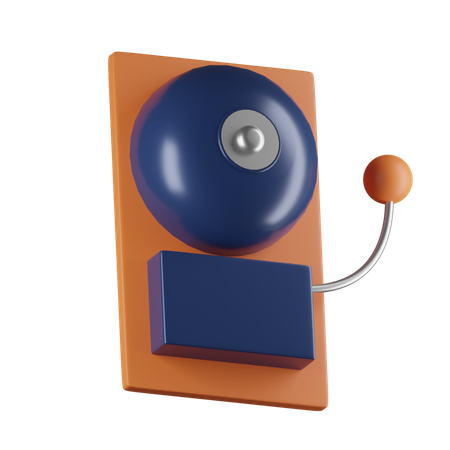 School Bell  3D Icon