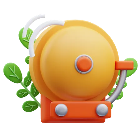 School Bell  3D Icon