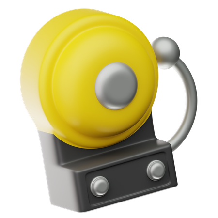 School Bell  3D Icon