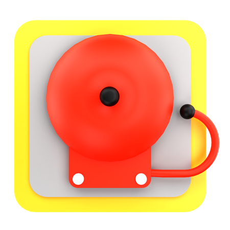 School Bell  3D Icon