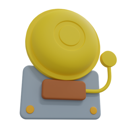 School Bell  3D Icon