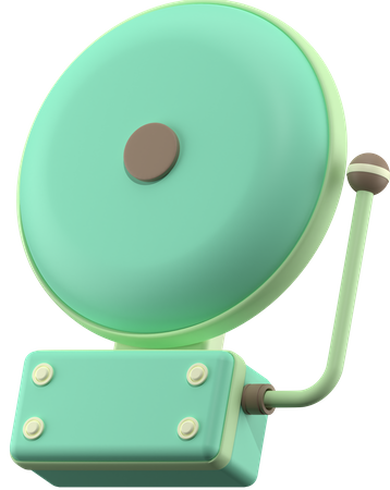 School Bell  3D Icon