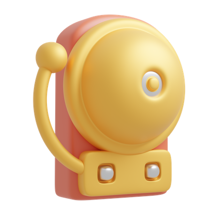 School Bell  3D Icon