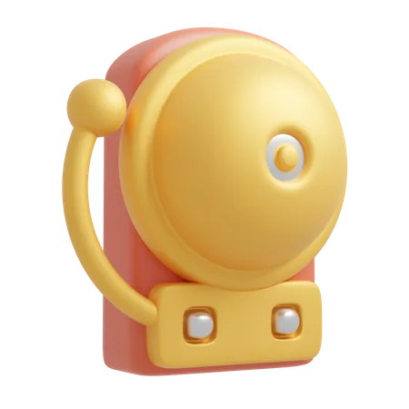 School Bell  3D Icon