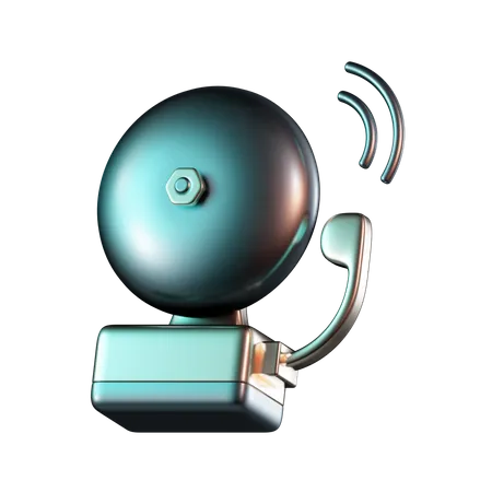 School Bell  3D Icon