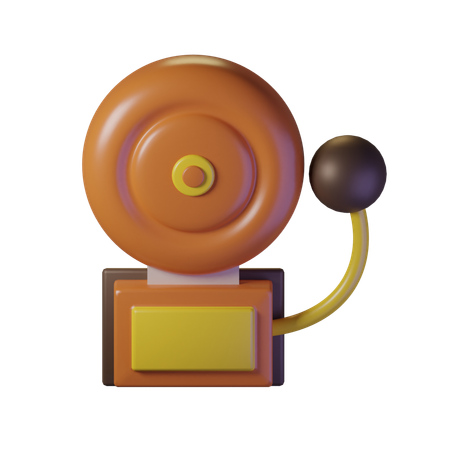 School Bell  3D Icon