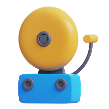 School Bell  3D Icon