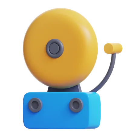 School Bell  3D Icon