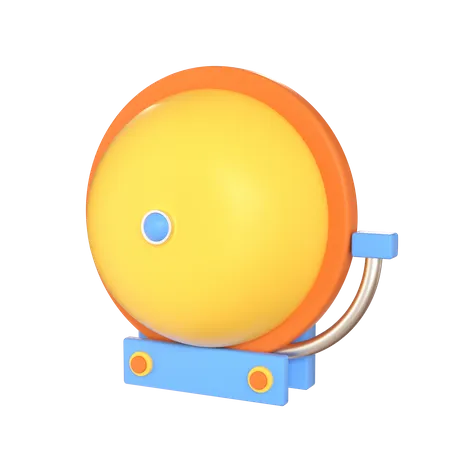 School Bell  3D Icon