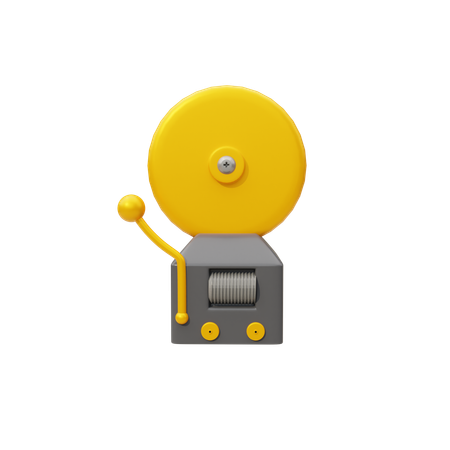 School Bell  3D Icon