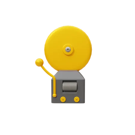 School Bell  3D Icon