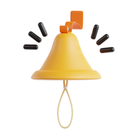 School Bell  3D Icon