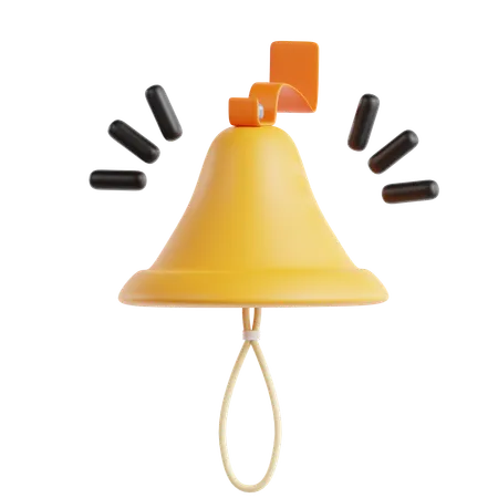 School Bell  3D Icon