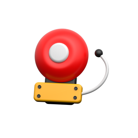 School Bell  3D Icon
