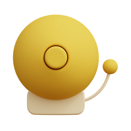 School Bell  3D Icon