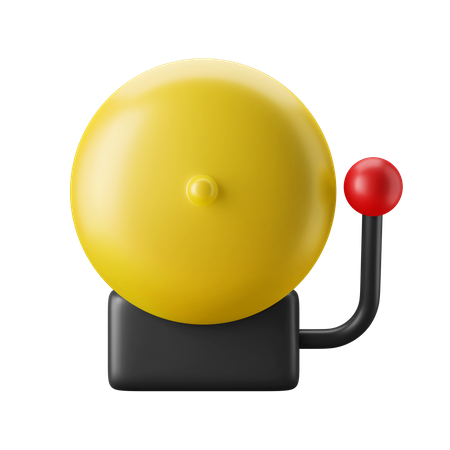 School Bell  3D Icon