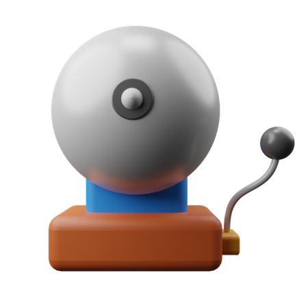 School Bell  3D Icon