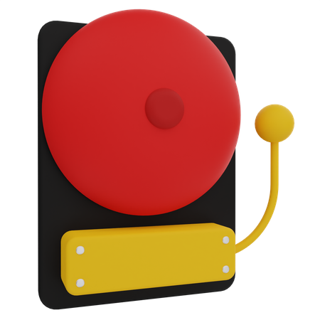 School Bell  3D Icon