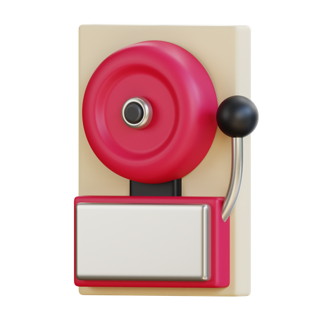 School Bell  3D Icon