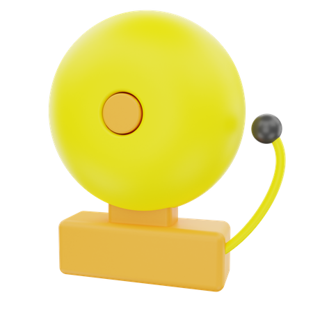School Bell  3D Icon