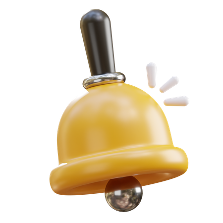 School Bell  3D Icon