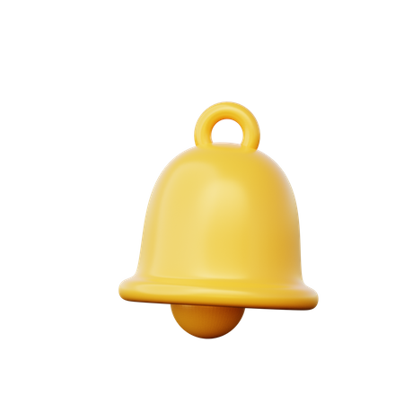 School Bell  3D Illustration