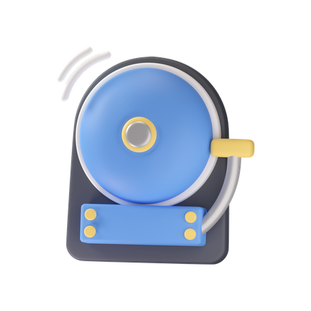 School Bell 3D Icon