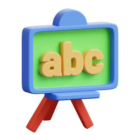 School Board  3D Icon