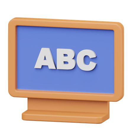 School Board  3D Icon