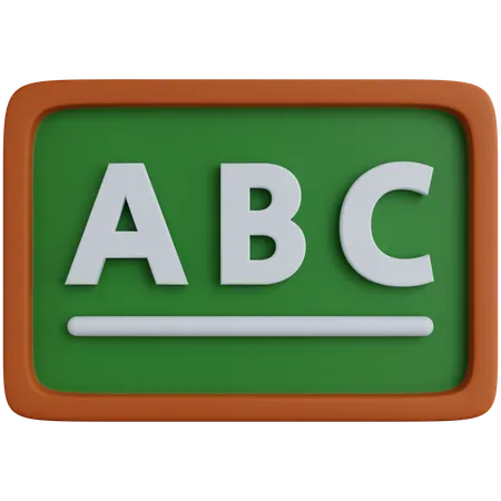 School Board  3D Icon