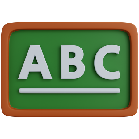 School Board  3D Icon