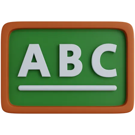 School Board  3D Icon