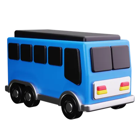 School Bus  3D Icon