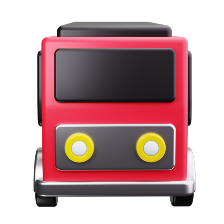 School Bus  3D Icon