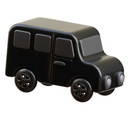 School Bus  3D Icon