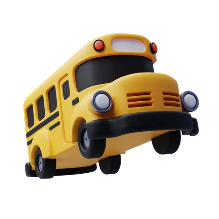 School Bus  3D Icon