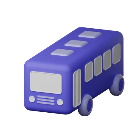 School Bus  3D Icon