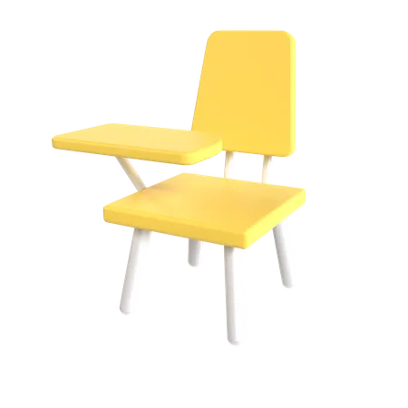 School Chair 3 D Illustration Rendering 3D Illustration