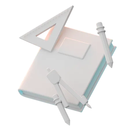 School Equipment  3D Icon