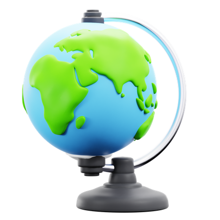 School Globe  3D Icon