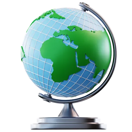 School Globe  3D Icon