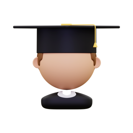 School Graduation  3D Icon